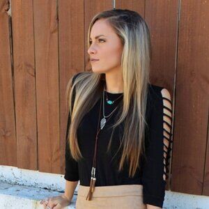 Black Date night Top!!!  Crazy Train NEW